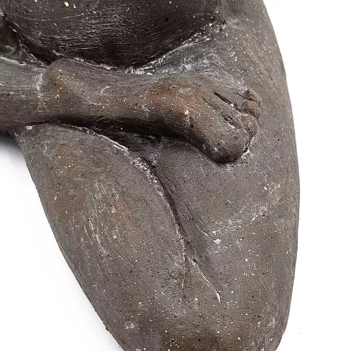 Artekko Animal Καφέ Διακοσμητικός Βάτραχος από Μαγνήσιο (30x18x34)cm