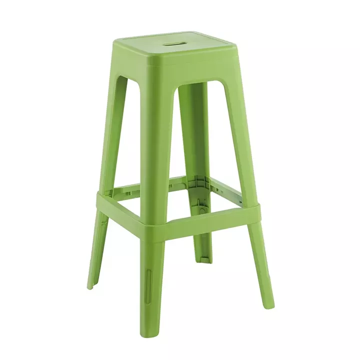 RELIX PP Σκαμπό BAR Στοιβαζόμενο, PP Απόχρωση Lime