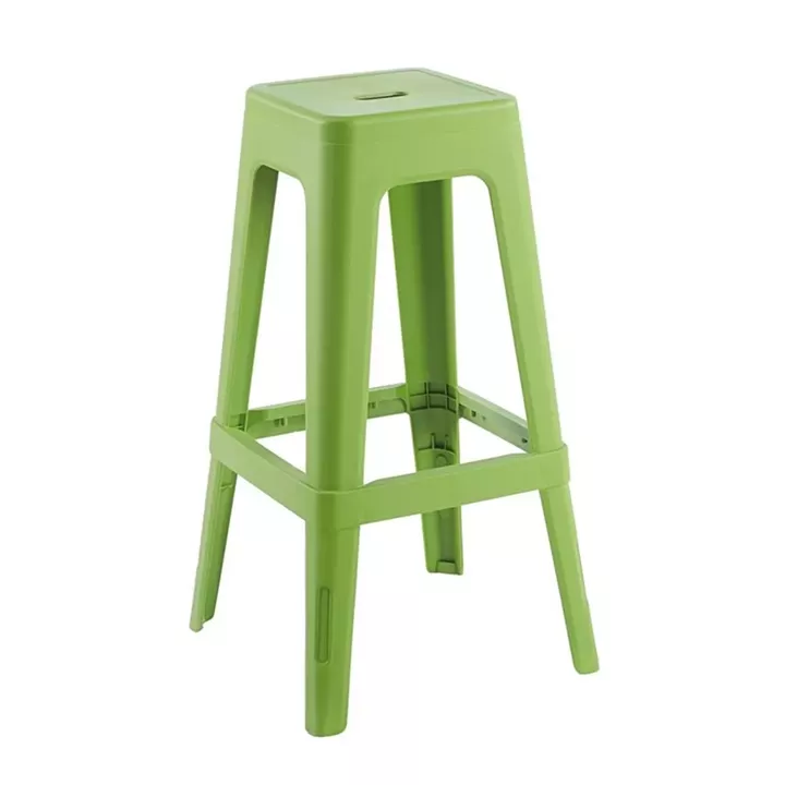 RELIX PP Σκαμπό BAR Στοιβαζόμενο, PP Απόχρωση Lime