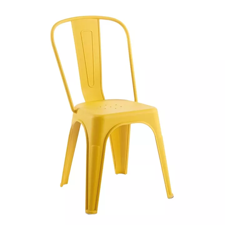 RELIX PP Καρέκλα Στοιβαζόμενη, PP Απόχρωση Κροκί