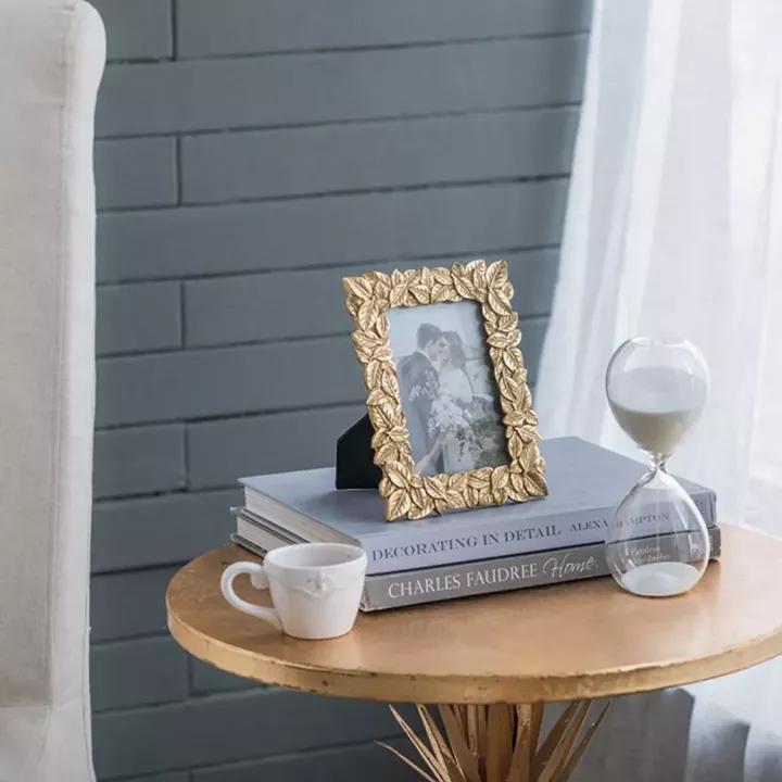 Artekko Frame Χρυσή Κορνίζα Ρητίνης για Φωτογραφία 6Χ7.5