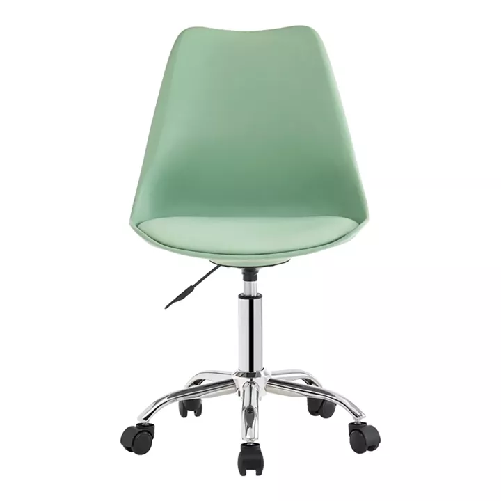 Καρέκλα γραφείου Gaston II pakoworld μέντα pp-pu 48x57x77-90εκ