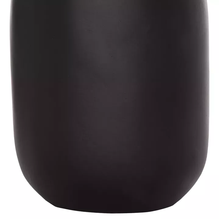 ΔΙΑΚΟΣΜΗΤΙΚΟ ΒΑΖΟ MIBO HM4688.01M ΤΕΡΑΚΟΤΑ ΜΑΥΡH--ΧΕΡΟΥΛΙΑ ΦΥΣΙΚΟ RATTAN Φ16,5x26Υεκ