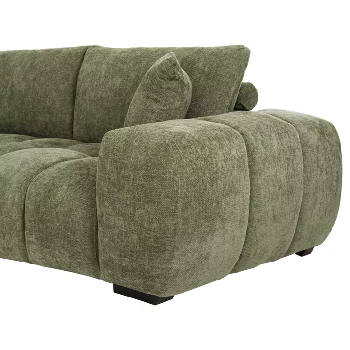 ΚΑΝΑΠΕΣ ΓΩΝΙΑ (ΑΡΙΣΤΕΡΗ) COVEN HM3266.14L ΠΡΑΣΙΝΟ ΥΦΑΣΜΑ 298x102-208x85Υεκ.