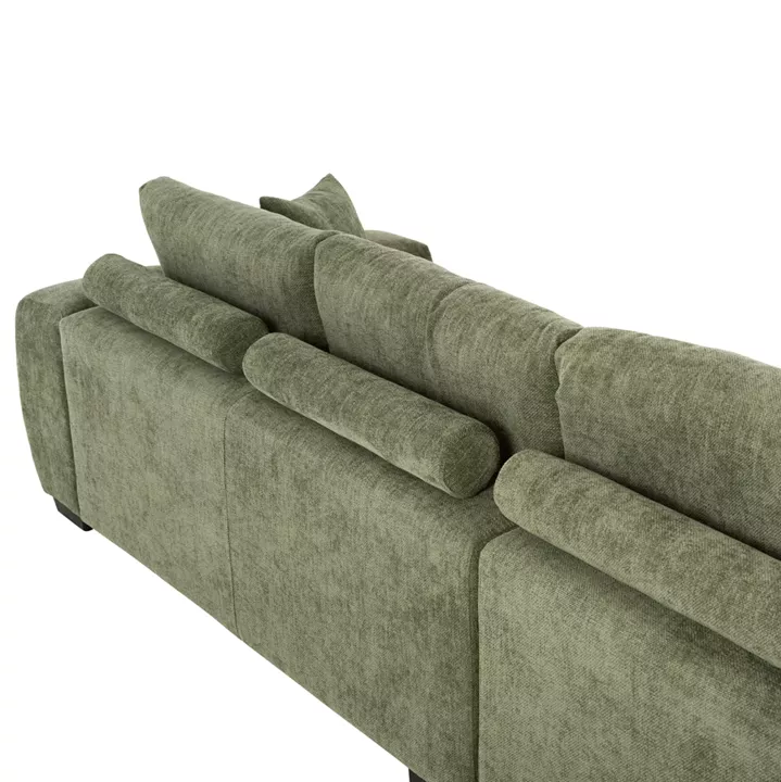 ΚΑΝΑΠΕΣ ΓΩΝΙΑ (ΑΡΙΣΤΕΡΗ) COVEN HM3266.14L ΠΡΑΣΙΝΟ ΥΦΑΣΜΑ 298x102-208x85Υεκ.