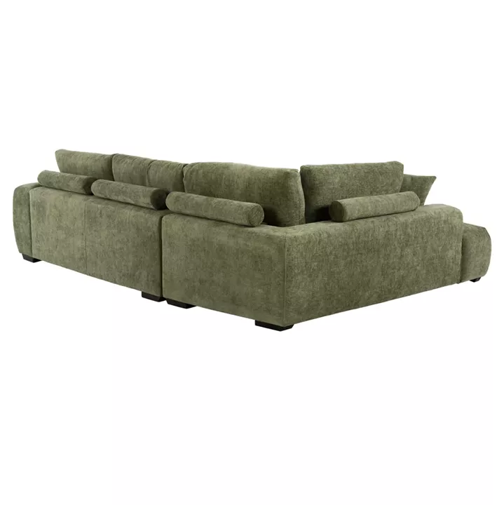 ΚΑΝΑΠΕΣ ΓΩΝΙΑ (ΑΡΙΣΤΕΡΗ) COVEN HM3266.14L ΠΡΑΣΙΝΟ ΥΦΑΣΜΑ 298x102-208x85Υεκ.