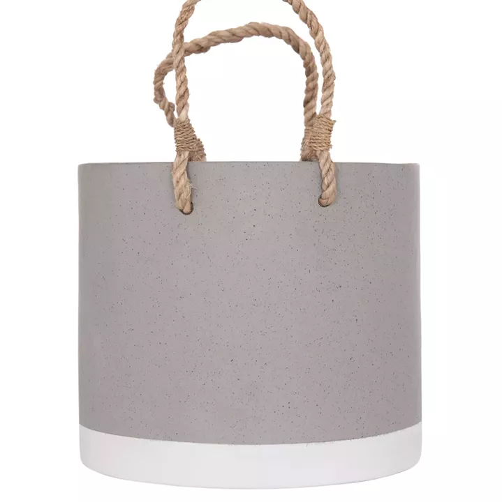 ΓΛΑΣΤΡΑ ΕΣ. ΧΩΡΟΥ ΣΕΙΡΑ TRYLL HM4690S FIBER CEMENT ΓΚΡΙ & ΣΧΟΙΝΙ Φ23x20Υεκ.