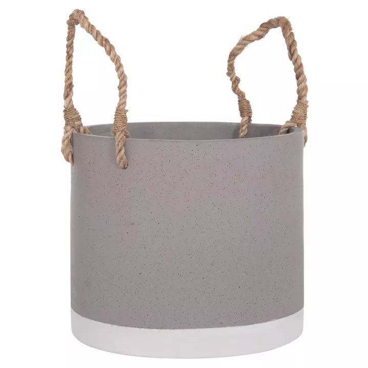 ΓΛΑΣΤΡΑ ΕΣ. ΧΩΡΟΥ ΣΕΙΡΑ TRYLL HM4690S FIBER CEMENT ΓΚΡΙ & ΣΧΟΙΝΙ Φ23x20Υεκ.