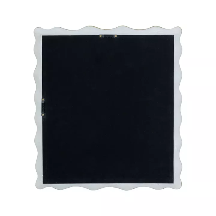 Artekko Frame Λευκός Καθρέπτης Ρητίνης με Χρυσές Λεπτομέρειες (36.2x2.2x40.5)cm