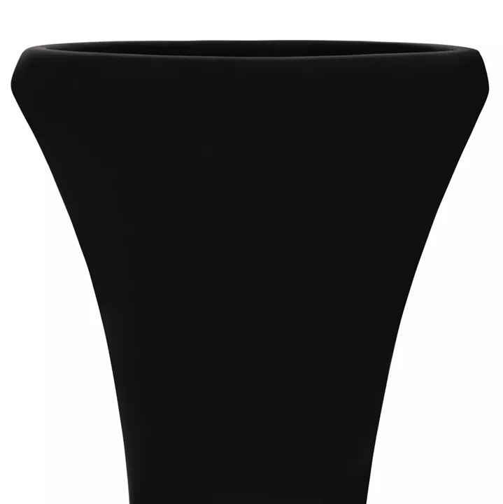 ΔΙΑΚΟΣΜΗΤΙΚΟ ΒΑΖΟ ΔΑΠΕΔΟΥ NEBULA HM4660.01S FIBER CEMENT ΜΑΥΡΟ--ΞΥΛΟ ΤΕΑΚ Φ45x115Υεκ