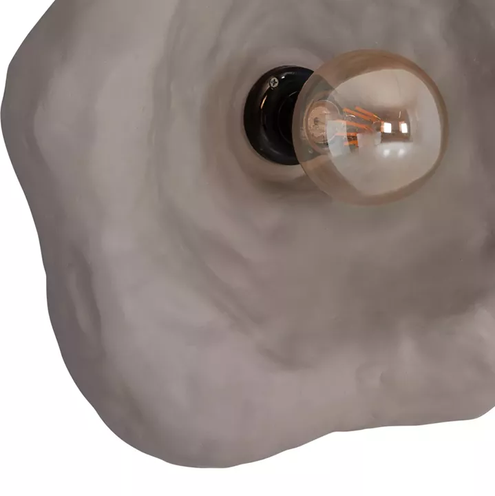 WALL SCONCE LUXON HM4701.03L FIBER CEMENT IN GREY 44x15x42Hcm.