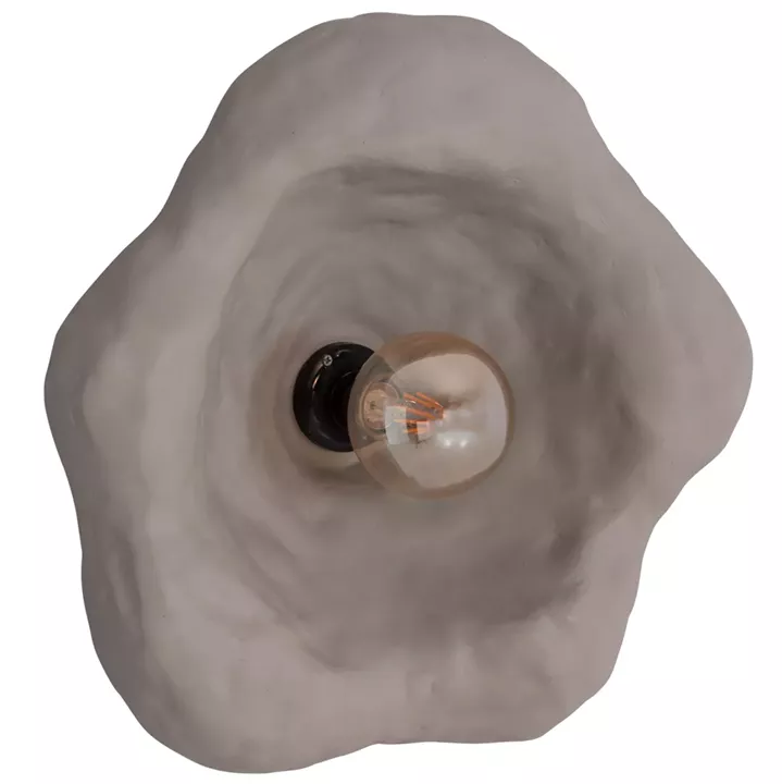 WALL SCONCE LUXON HM4701.03L FIBER CEMENT IN GREY 44x15x42Hcm.