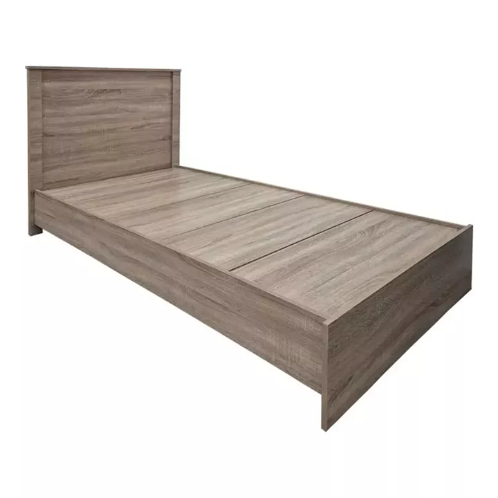 Bed with mattress Athos-Dreamer pakoworld sonoma 90x190cm
