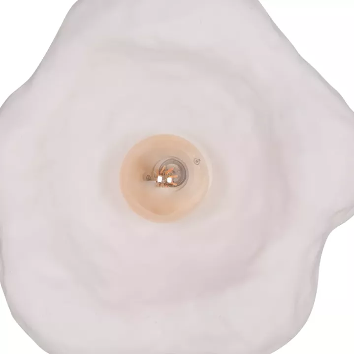WALL SCONCE LUXON HM4701.02L FIBER CEMENT IN WHITE 44x15x42Hcm.