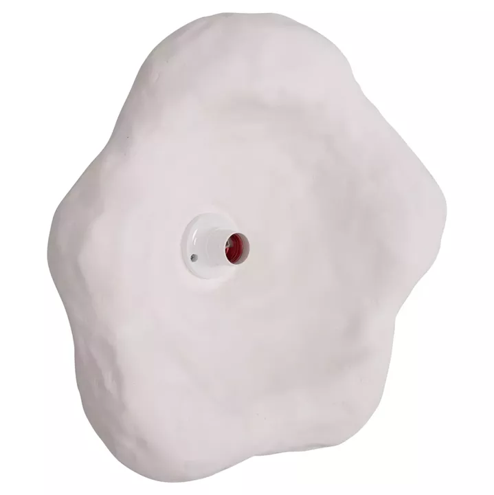 WALL SCONCE LUXON HM4701.02L FIBER CEMENT IN WHITE 44x15x42Hcm.