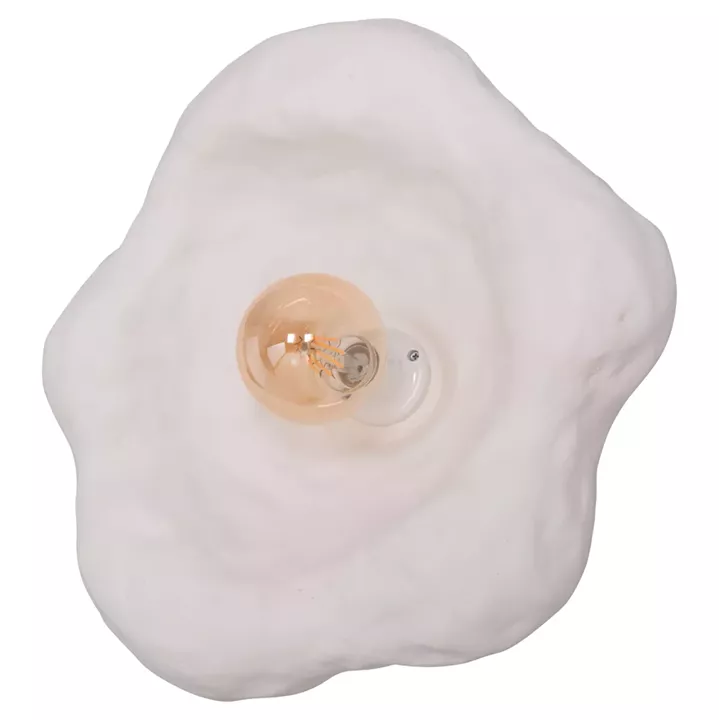 WALL SCONCE LUXON HM4701.02L FIBER CEMENT IN WHITE 44x15x42Hcm.