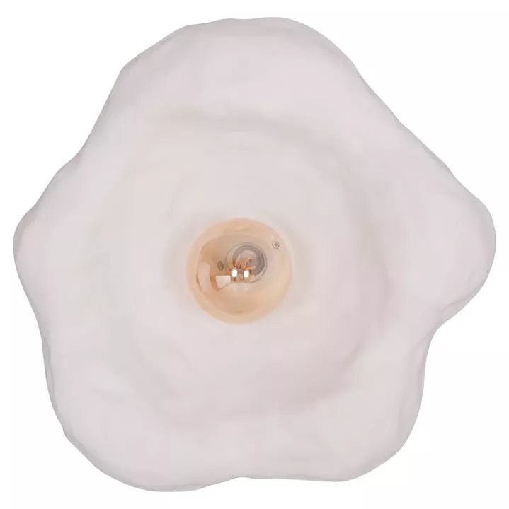 WALL SCONCE LUXON HM4701.02L FIBER CEMENT IN WHITE 44x15x42Hcm.