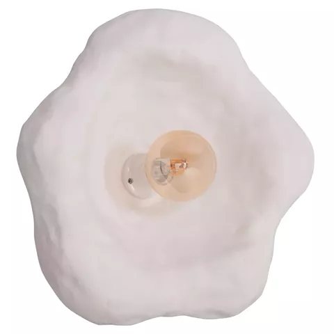 WALL SCONCE LUXON HM4701.02L FIBER CEMENT IN WHITE 44x15x42Hcm.