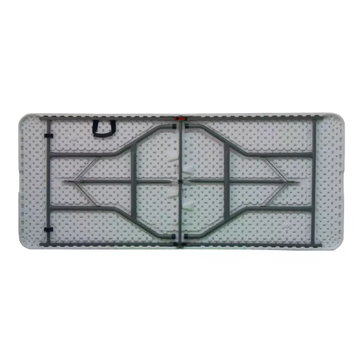 Τραπέζι catering-συνεδρίου Nedio pakoworld πτυσσόμενο-βαλίτσα λευκό μονοκόμματη επιφάνεια 180x70x74εκ