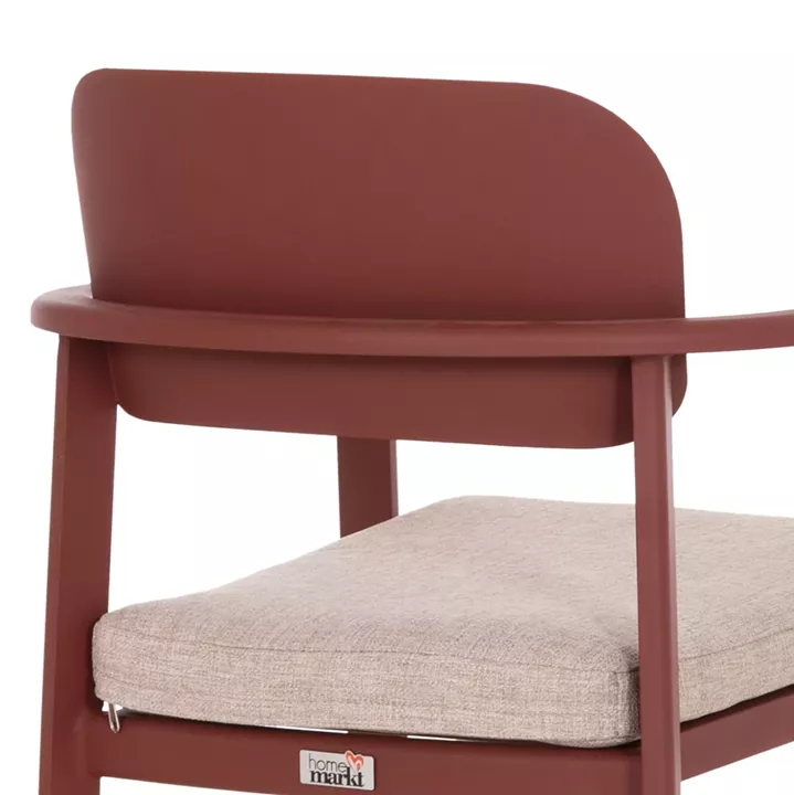 ΠΟΛΥΘΡΟΝΑ ΤΡΑΠΕΖΑΡΙΑΣ ELARA HM6414.07 ΚΕΡΑΜΙΔΙ ΑΛΟΥΜΙΝΙΟ-ΜΠΕΖ OLEFIN--TEAK 56x62x78Υεκ