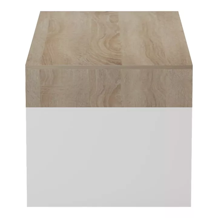 Coffee table Consa pakoworld sonoma - white 120x60x52.8cm