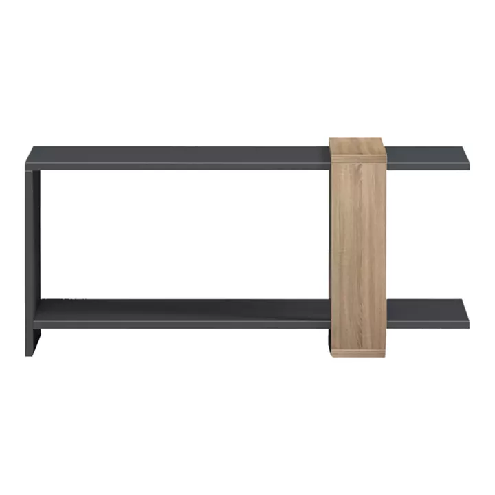Coffee table Masasi pakoworld anthracite - sonoma 80x50x35cm