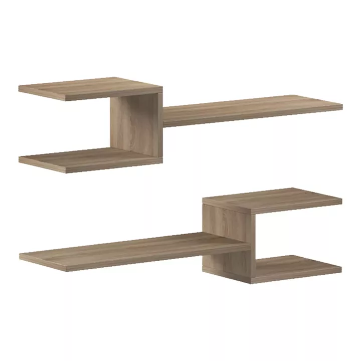 Ραφιέρα τοίχου Galler pakoworld sonoma 79x19.5x18εκ