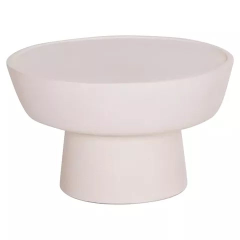 ΤΡΑΠΕΖΙ ΣΑΛΟΝΙΟΥ PIRSON HM18155.02 FIBER CEMENT ΣΕ ΛΕΥΚΟ--Φ60x36Υεκ.