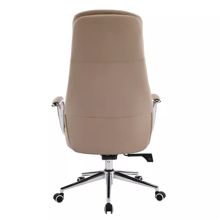 ΚΑΡΕΚΛΑ ΓΡΑΦΕΙΟΥ SONTY HM18354.02 ΜΠΕΖ PU ΔΕΡΜΑ--ΒΑΣΗ ΧΡΩΜΙΟΥ 67x68x125Υεκ