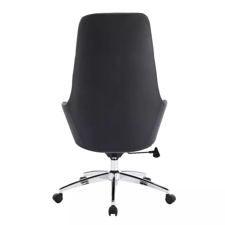 ΚΑΡΕΚΛΑ ΓΡΑΦΕΙΟΥ BEKKER HM18359.01 ΜΑΥΡΟ PU ΔΕΡΜΑ--ΒΑΣΗ ΧΡΩΜΙΟΥ 67x67x126Υεκ