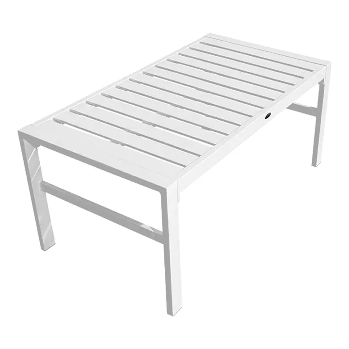 Σαλόνι Gardenly pakoworld σετ 4τμχ αλουμίνιο σε λευκή απόχρωση με μπεζ μαξιλάρια