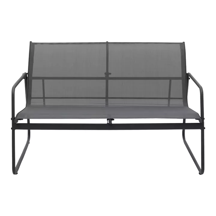 Outdoor living set Veranda pakoworld textilene-metal in anthracite color