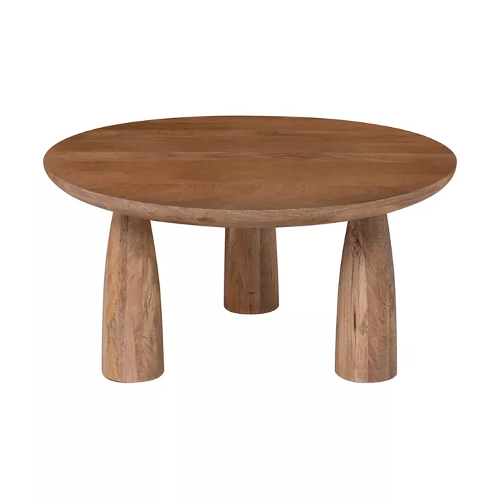 AZTEC Τραπεζάκι Σαλονιού- Καθιστικού, Ξύλο Mango, Απόχρωση Smoke Walnut