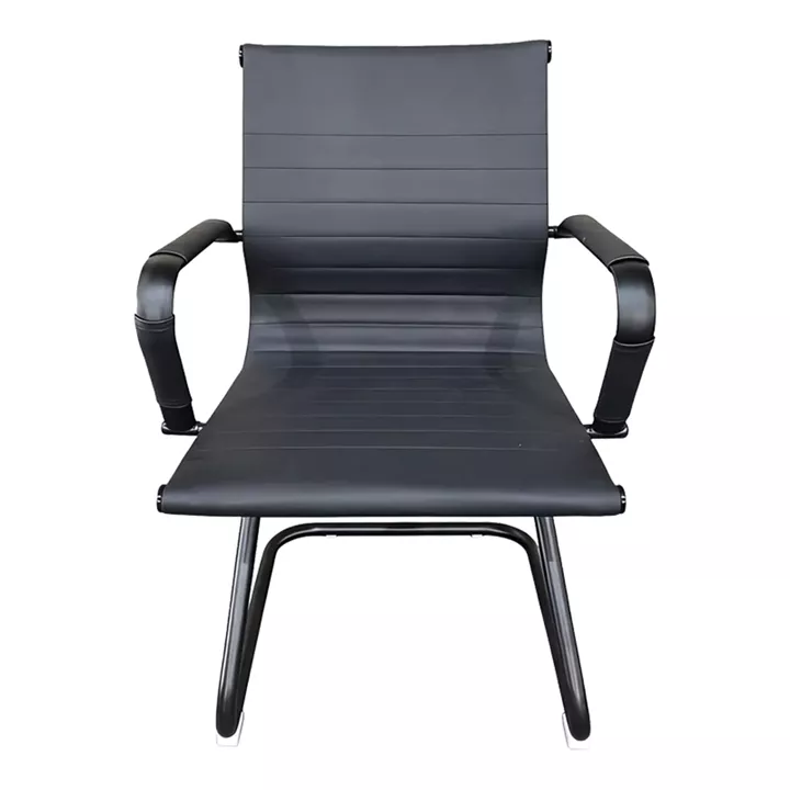 Καρέκλα γραφείου επισκέπτη Valter pakoworld pu μαύρο 55.5x48x88εκ