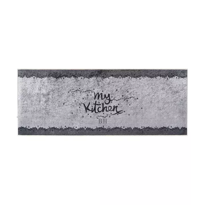 Beauty Home Πατάκι κουζίνας Art 9074 60x160 Γκρι
