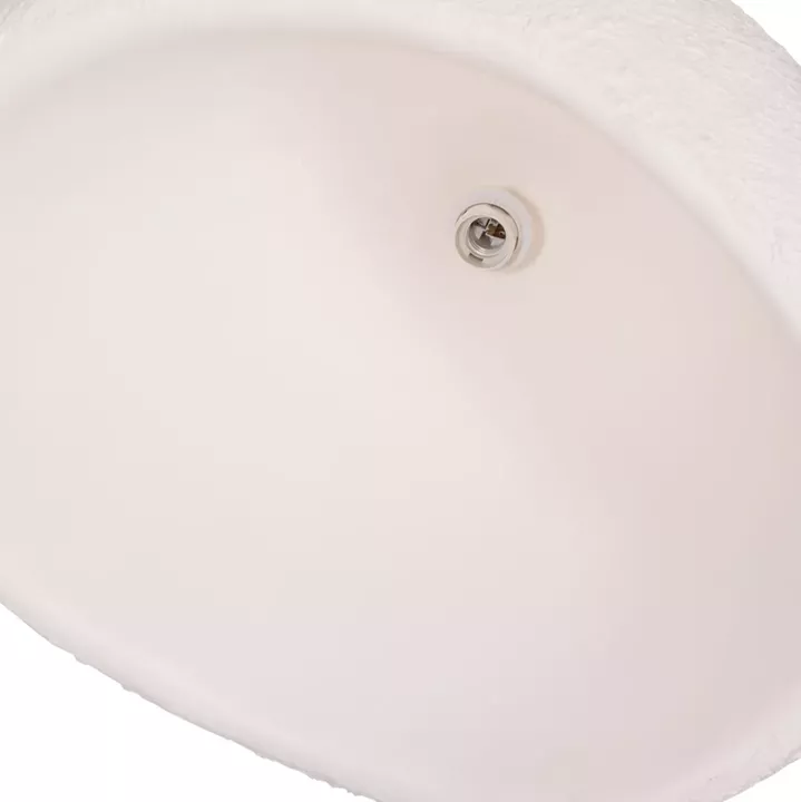 ΦΩΤΙΣΤΙΚΟ ΟΡΟΦΗΣ ΚΡΕΜΑΣΤΟ JAYLEN HM4703.02L FIBER CEMENT ΛΕΥΚΟ 65x55x45Υεκ.