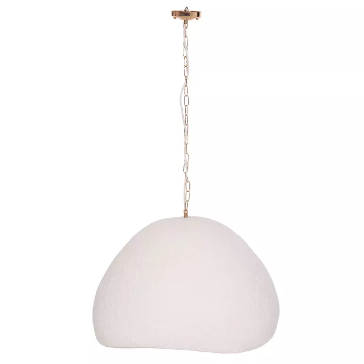 ΦΩΤΙΣΤΙΚΟ ΟΡΟΦΗΣ ΚΡΕΜΑΣΤΟ JAYLEN HM4703.02L FIBER CEMENT ΛΕΥΚΟ 65x55x45Υεκ.