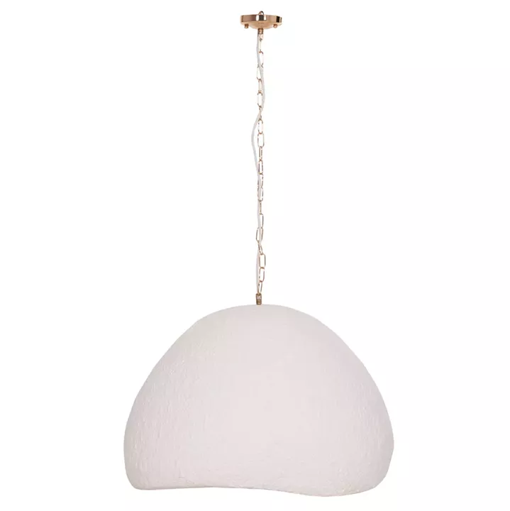 ΦΩΤΙΣΤΙΚΟ ΟΡΟΦΗΣ ΚΡΕΜΑΣΤΟ JAYLEN HM4703.02L FIBER CEMENT ΛΕΥΚΟ 65x55x45Υεκ.