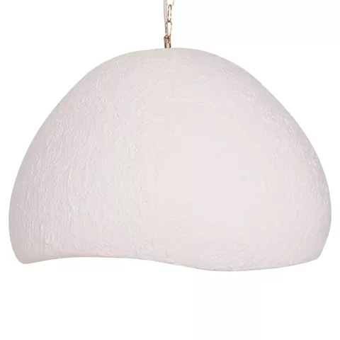 ΦΩΤΙΣΤΙΚΟ ΟΡΟΦΗΣ ΚΡΕΜΑΣΤΟ JAYLEN HM4703.02L FIBER CEMENT ΛΕΥΚΟ 65x55x45Υεκ.