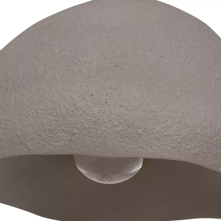 ΦΩΤΙΣΤΙΚΟ ΟΡΟΦΗΣ ΚΡΕΜΑΣΤΟ JAYLEN HM4703.03S FIBER CEMENT ΓΚΡΙ 44x39x30Υεκ.