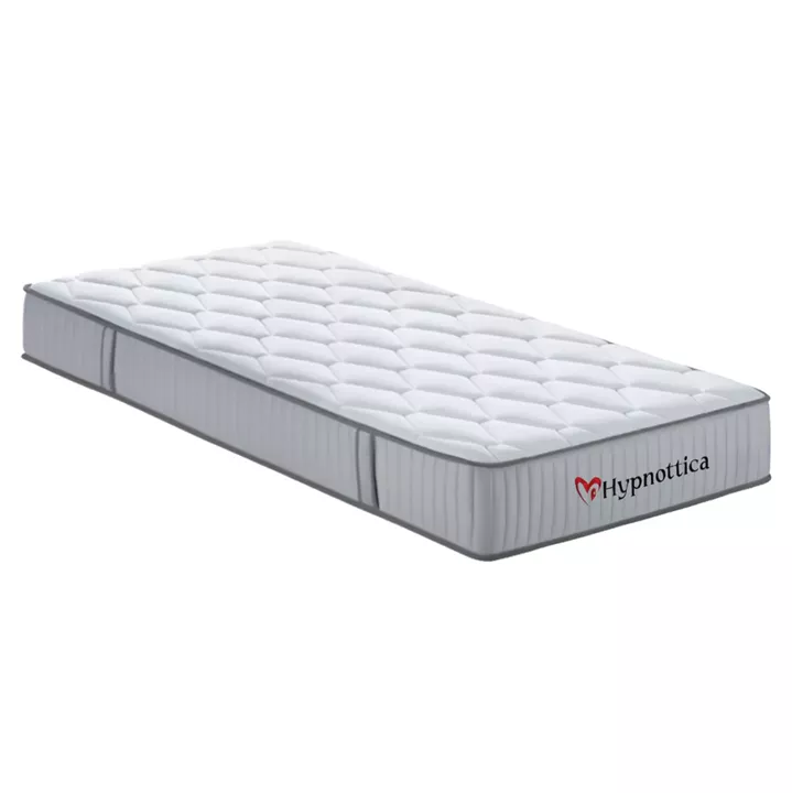 MATTRESS SINGLE HYPNOTTICA HM748.01 POCKET SPRINGS--WHITE 90x190x25Hcm