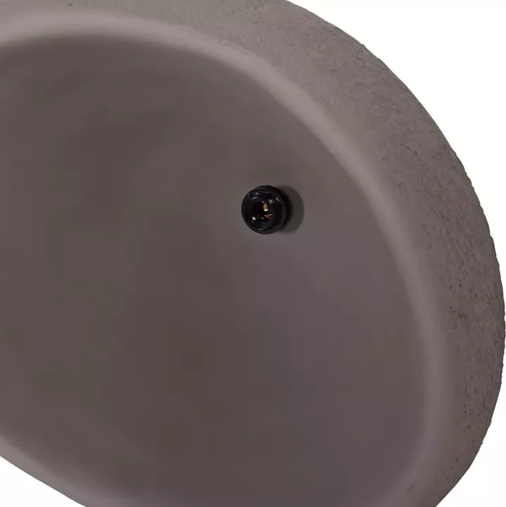 ΦΩΤΙΣΤΙΚΟ ΟΡΟΦΗΣ ΚΡΕΜΑΣΤΟ JAYLEN HM4703.03L FIBER CEMENT ΓΚΡΙ 65x55x45Υεκ.