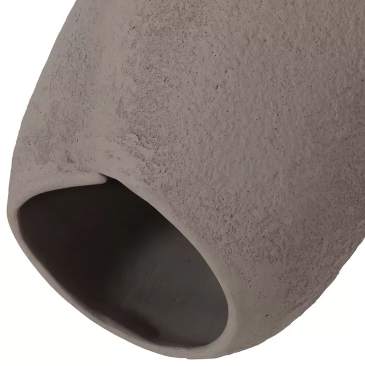 ΦΩΤΙΣΤΙΚΟ ΟΡΟΦΗΣ ΚΡΕΜΑΣΤΟ LOGKY HM4704.03L--FIBER CEMENT ΓΚΡΙ 35x35x67Υεκ