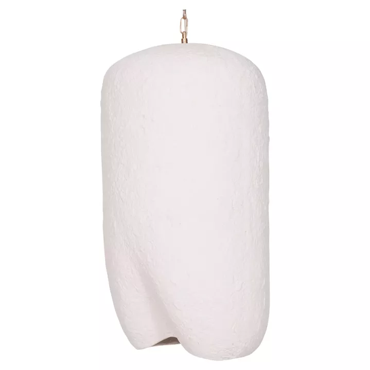 ΦΩΤΙΣΤΙΚΟ ΟΡΟΦΗΣ ΚΡΕΜΑΣΤΟ LOGKY HM4704.02L--FIBER CEMENT ΛΕΥΚΟ 35x35x67Υεκ