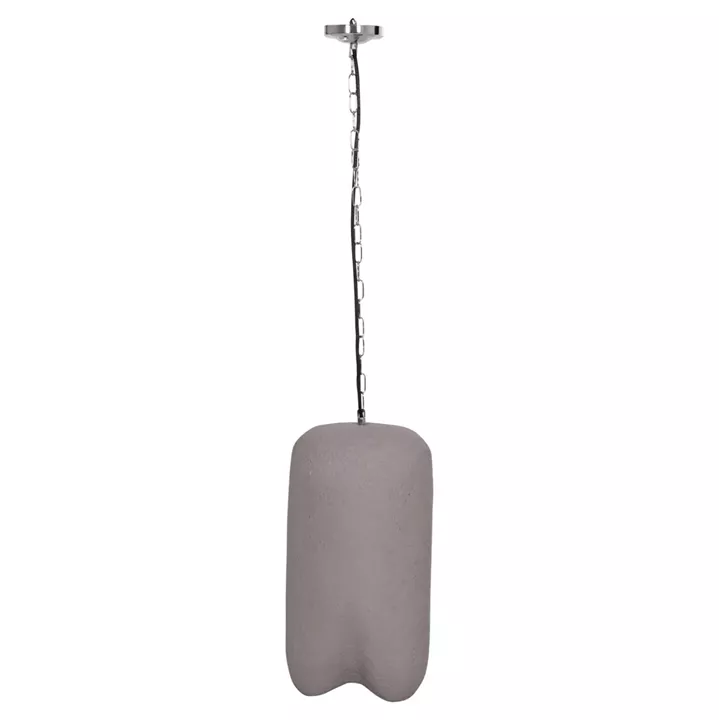 ΦΩΤΙΣΤΙΚΟ ΟΡΟΦΗΣ ΚΡΕΜΑΣΤΟ LOGKY HM4704.03S--FIBER CEMENT ΓΚΡΙ Φ24x47Υεκ