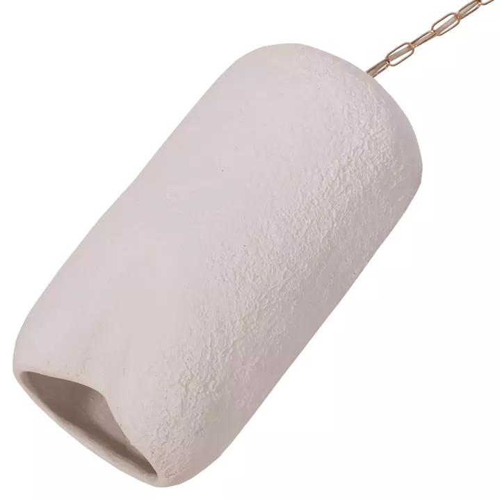 ΦΩΤΙΣΤΙΚΟ ΟΡΟΦΗΣ ΚΡΕΜΑΣΤΟ LOGKY HM4704.02S--FIBER CEMENT ΛΕΥΚΟ Φ24x47Υεκ