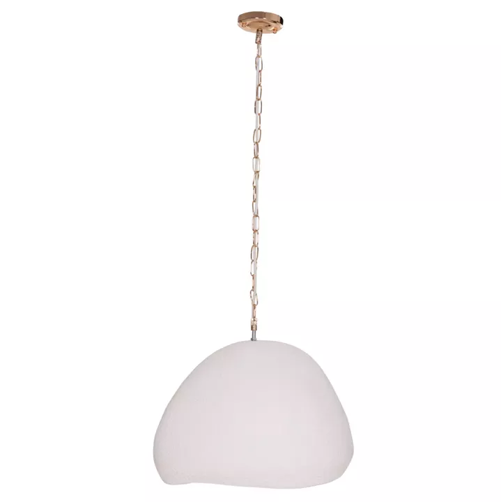 ΦΩΤΙΣΤΙΚΟ ΟΡΟΦΗΣ ΚΡΕΜΑΣΤΟ JAYLEN HM4703.02S FIBER CEMENT ΛΕΥΚΟ