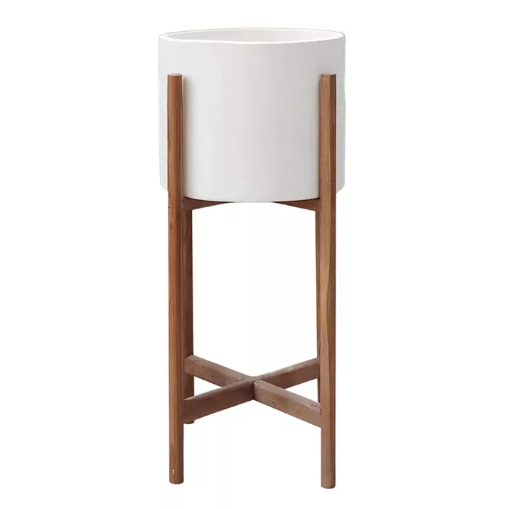 ΓΛΑΣΤΡΑ ΕΣΩΤ.ΧΩΡΟΥ RENTIL HM4684.02S FIBER CEMENT ΧΡΩΜΑ ΛΕΥΚΟ--ΒΑΣΗ TEAK Φ25x55Υ