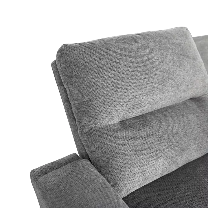 ΚΑΝΑΠΕΣ ΔΕΞΙΑ ΓΩΝΙΑ SYNTHIA HM3308.03R ΑΝΑΚΛΙΣΗ & ΑΠΟΘ.ΧΩΡΟΣ--ΓΚΡΙ 246x159x97Υεκ