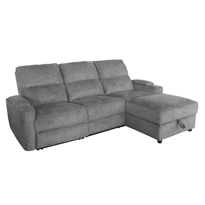 ΚΑΝΑΠΕΣ ΔΕΞΙΑ ΓΩΝΙΑ SYNTHIA HM3308.03R ΑΝΑΚΛΙΣΗ & ΑΠΟΘ.ΧΩΡΟΣ--ΓΚΡΙ 246x159x97Υεκ